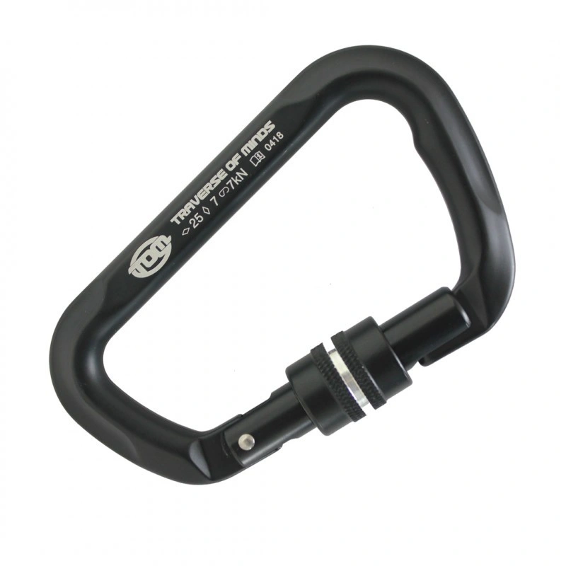 Consina Carabiner HMS Screw  Karabiner Alat Panjat Safety Rescue Tebing Outbound