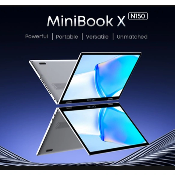 CHUWI Minibook X 2025 Intel N150 TwinLake 16/512GB SSD NVMe 10.5" FHD IPS WiFi6 Windows 11 Include Office