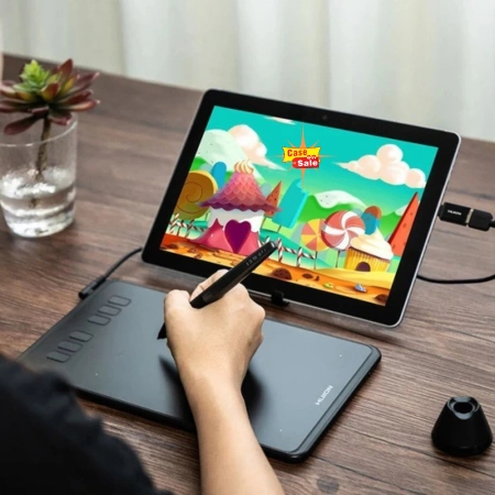 Graphics Drawing Tablet USB Signature For PC & Android Phones Tablet OSU Tablet With Free Battery Pen Untuk Menggambar