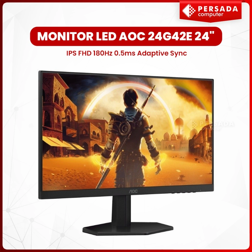 Monitor LED AOC 24G42E 24" IPS FHD 180Hz 0.5ms Adaptive Sync