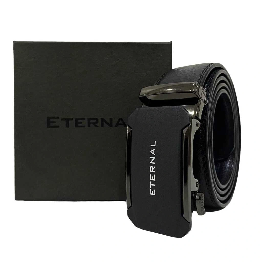 Ikat pinggang Pria Kulit Exclusive Rel automatis - tersedia ukuran jumbo 150cm