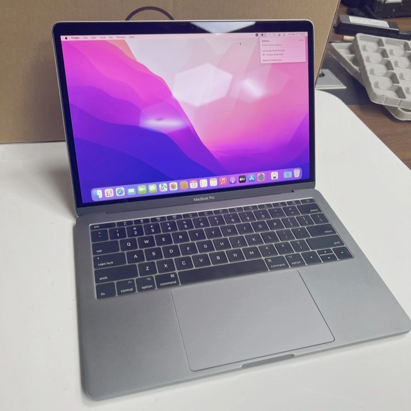 95% Baru Laptop Appl Macbook Pro 2017 A1708 Core I5 i7 8g 16g SSD 256 GB 512gb 13 Inch (2017) Asli halus tanpa goresan laptop