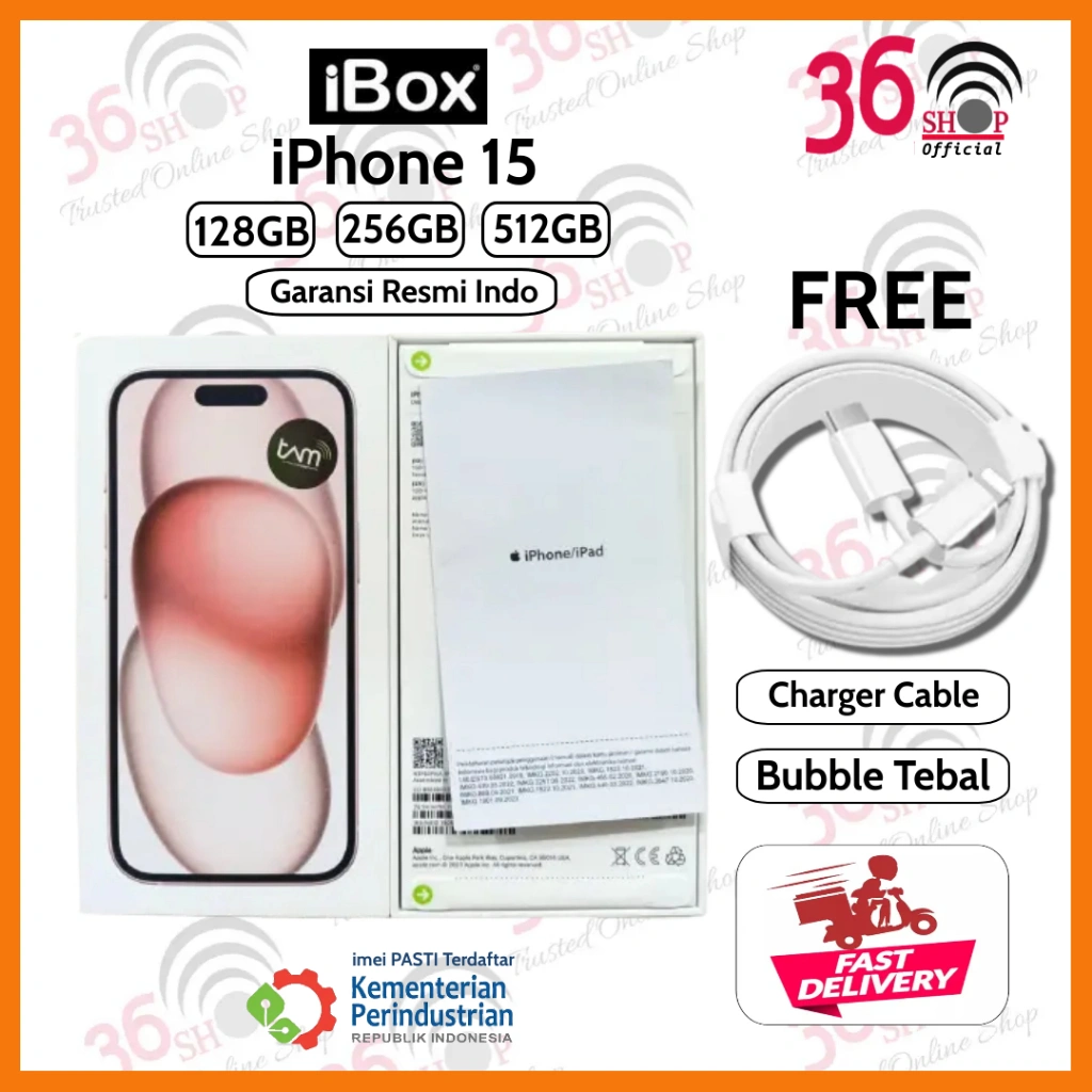 𝗔𝗽𝗽𝗹𝗲® [iPhone@] 15 dan 15 Plus 128GB 256GB