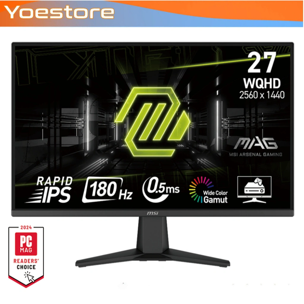 LED Monitor MSI MAG 275QF - 27 Inch 2K WQHD IPS 180Hz 0.5ms 27"
