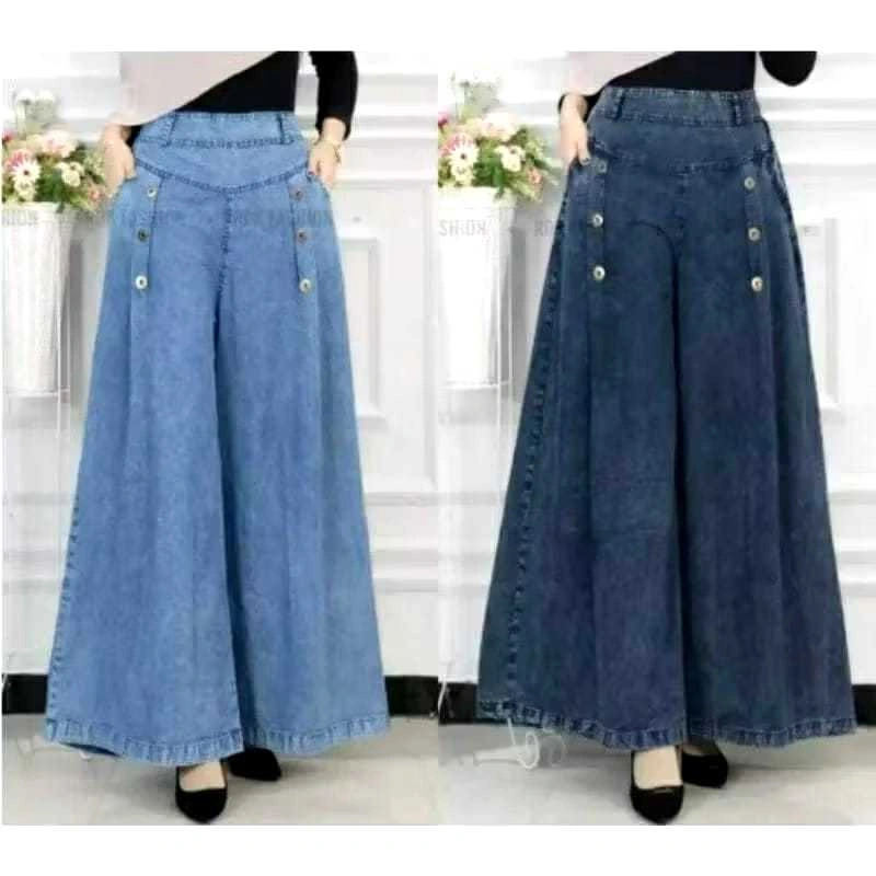 Celana Kulot Paula Korean Style Kin Jeans - Bawahan Kulot Wanita