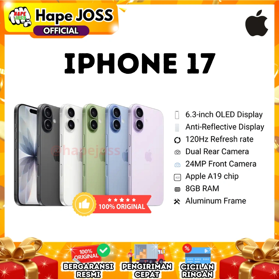 Apple Iphone 17 256GB Garansi Resmi Indonesia