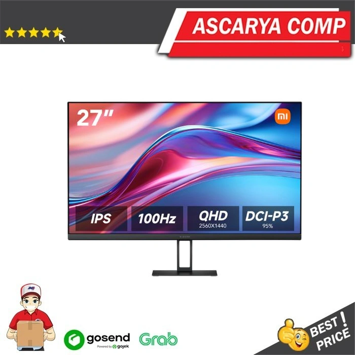 Monitor LED XIAOMI A27Qi 27” 2K IPS 100Hz