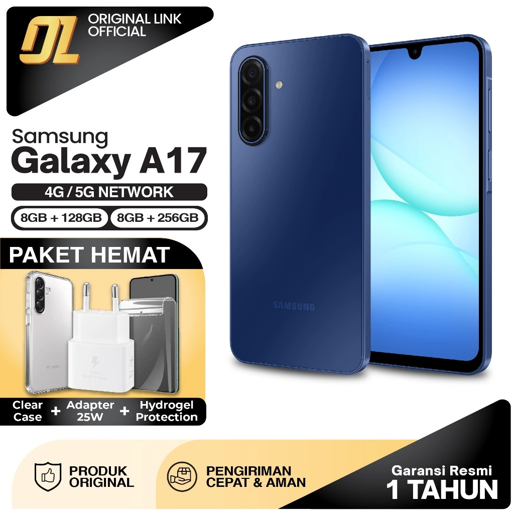 Samsung Galaxy A17 4G 5G 8/128 8/256 GB RAM 8GB ROM 128GB 256GB Smartphone Original