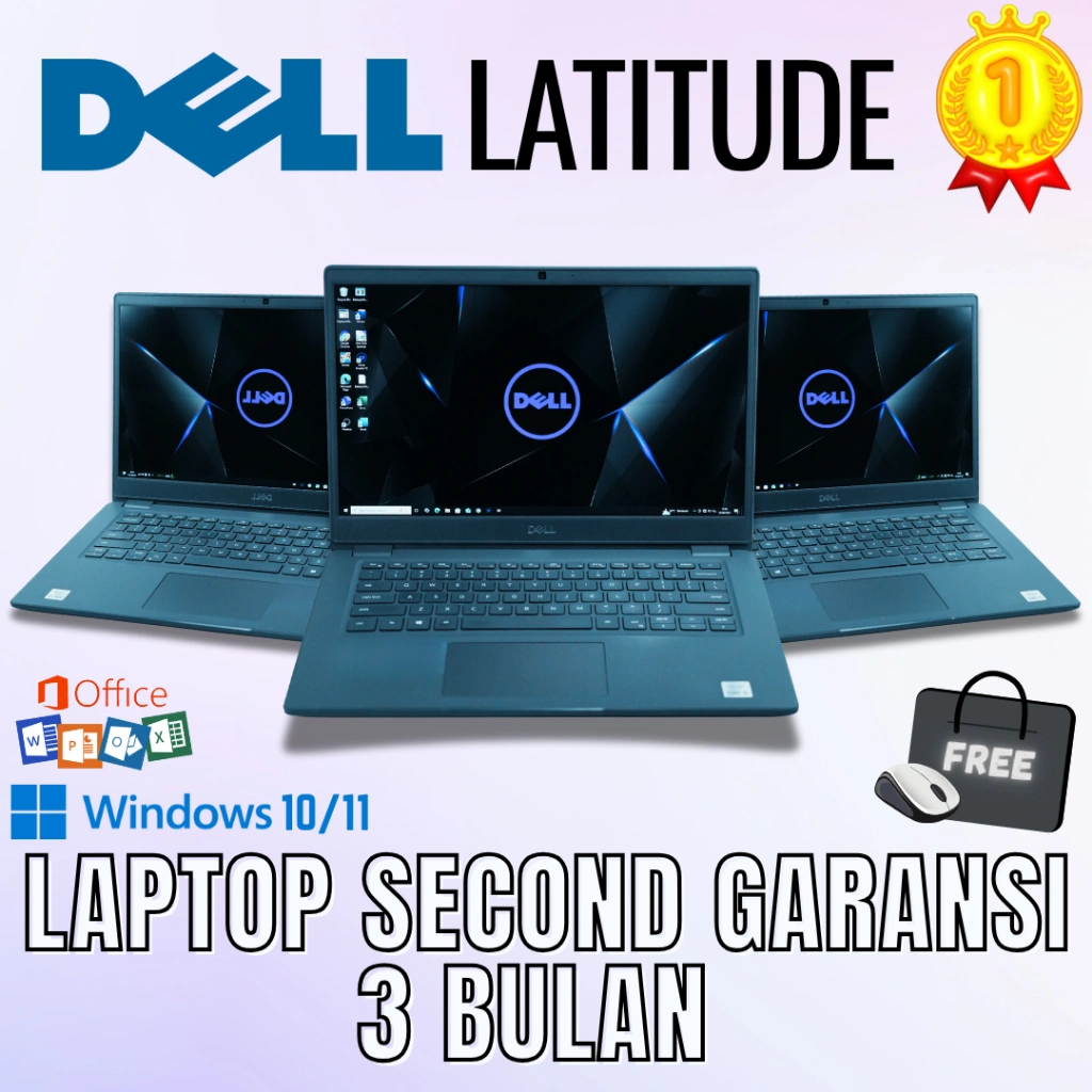 Laptop Dell Latitude Series | Core i7 / i5 / i3 | AMD Ryzen