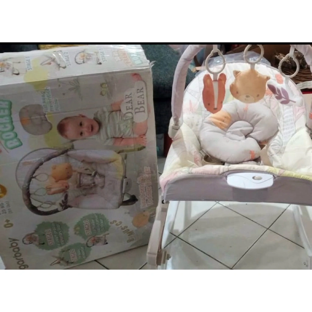 Rigtstart sugarbaby Spacebaby Rocker bouncer prelove