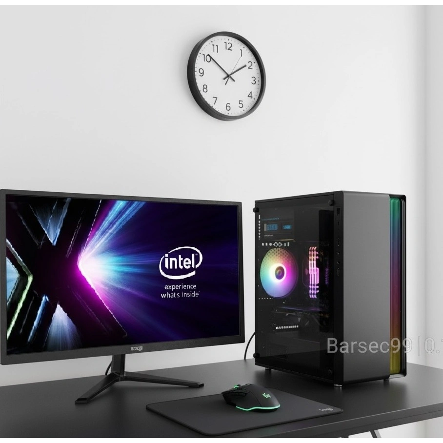 PC intel core i7 + Ram 16gb + vga4gb + HDD 500GB+SSD + Monitor 19inc Fullset