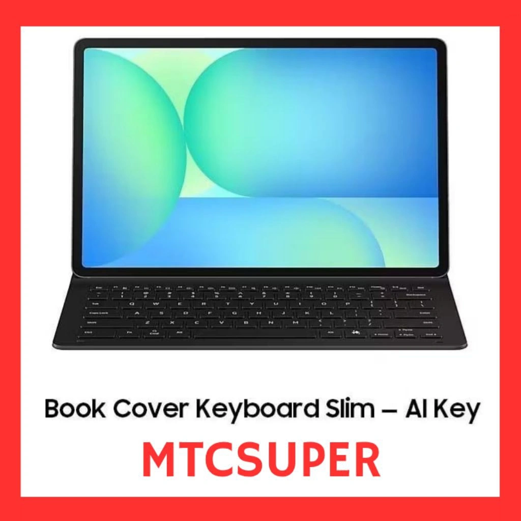 SAMSUNG TAB S10FE+ BOOK COVER KEYBOARD SLIM