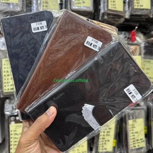 { Central } Viseaon Book Realme Note 70 / CASE BUKA TUTUP MODEL DOMPET /CASE FLIP COVER