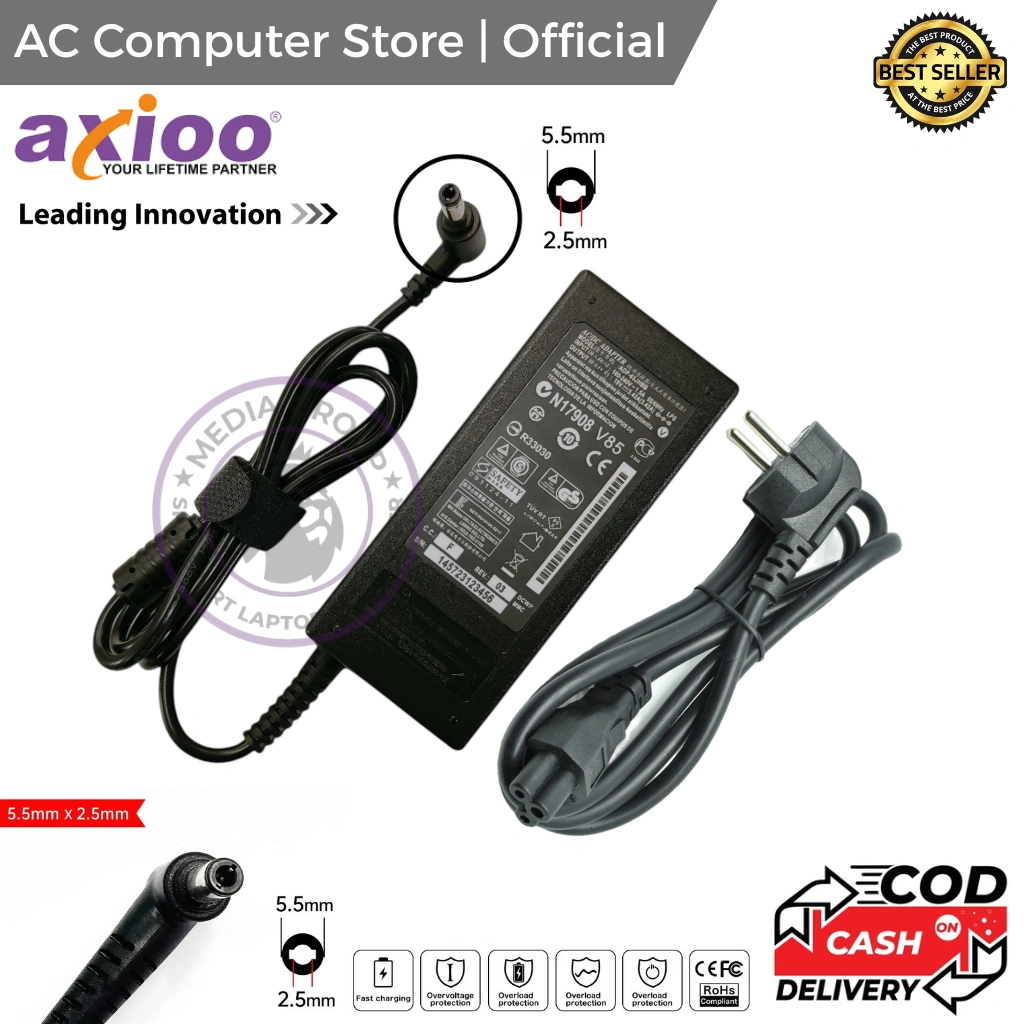 Adaptor Charger Laptop Axioo Neon CNW MNW CLW HNW RNW  Zyrex W243HU