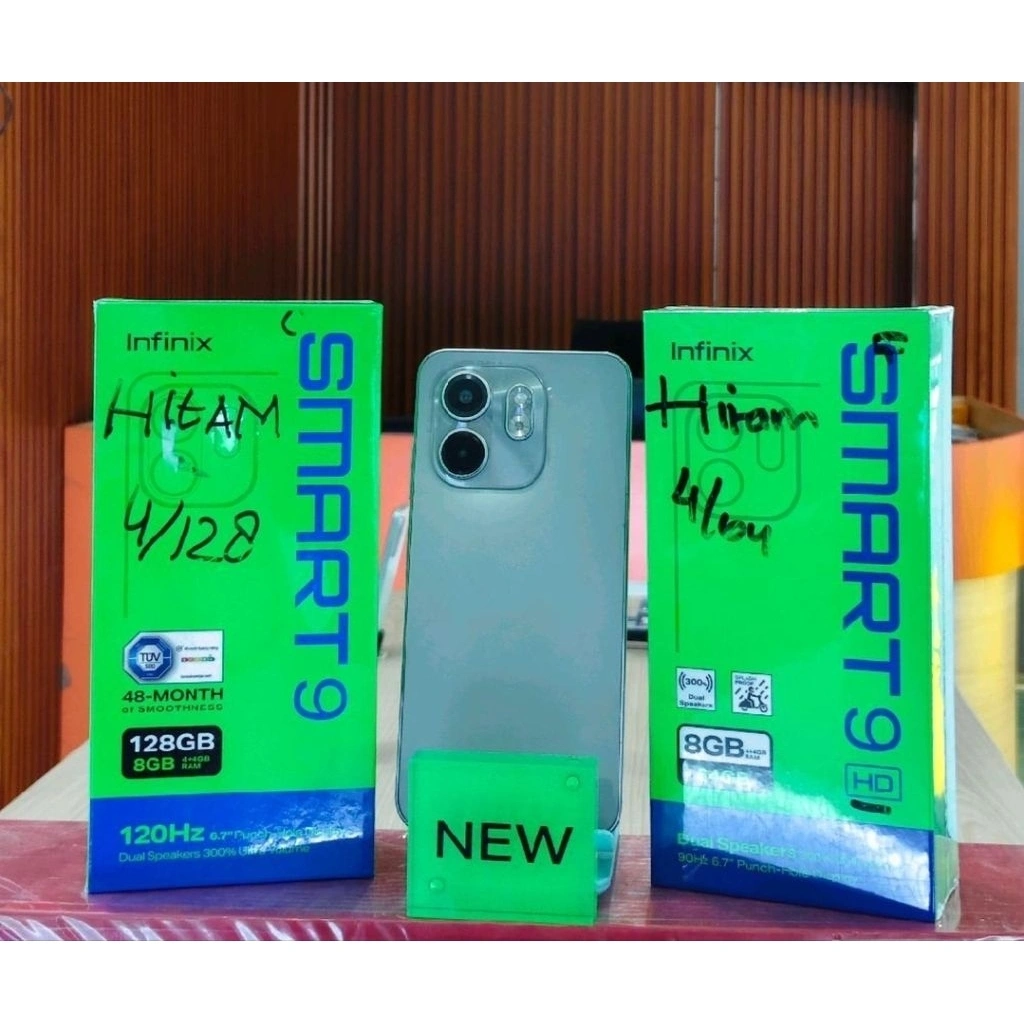 Infinix Smart 9 HD Ram 4/128Gb Original & Garansi Resmi Infinix