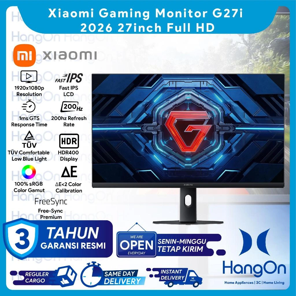 Xiaomi Mi Monitor Gaming G27i / G27i 2026 27 Inch Full HD 1080P 165Hz IPS FHD