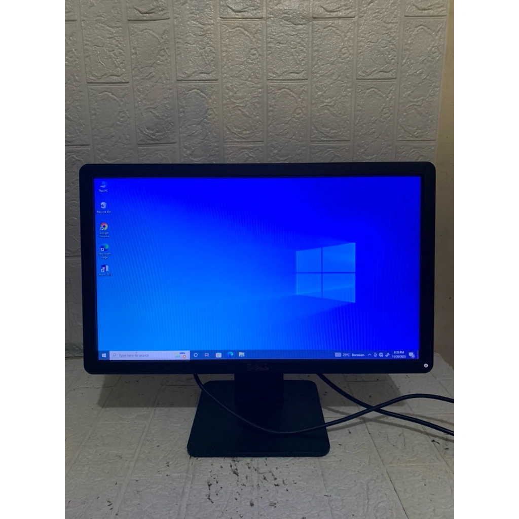 MONITOR DELL LED 19 INCHI LENGKAP KABEL””