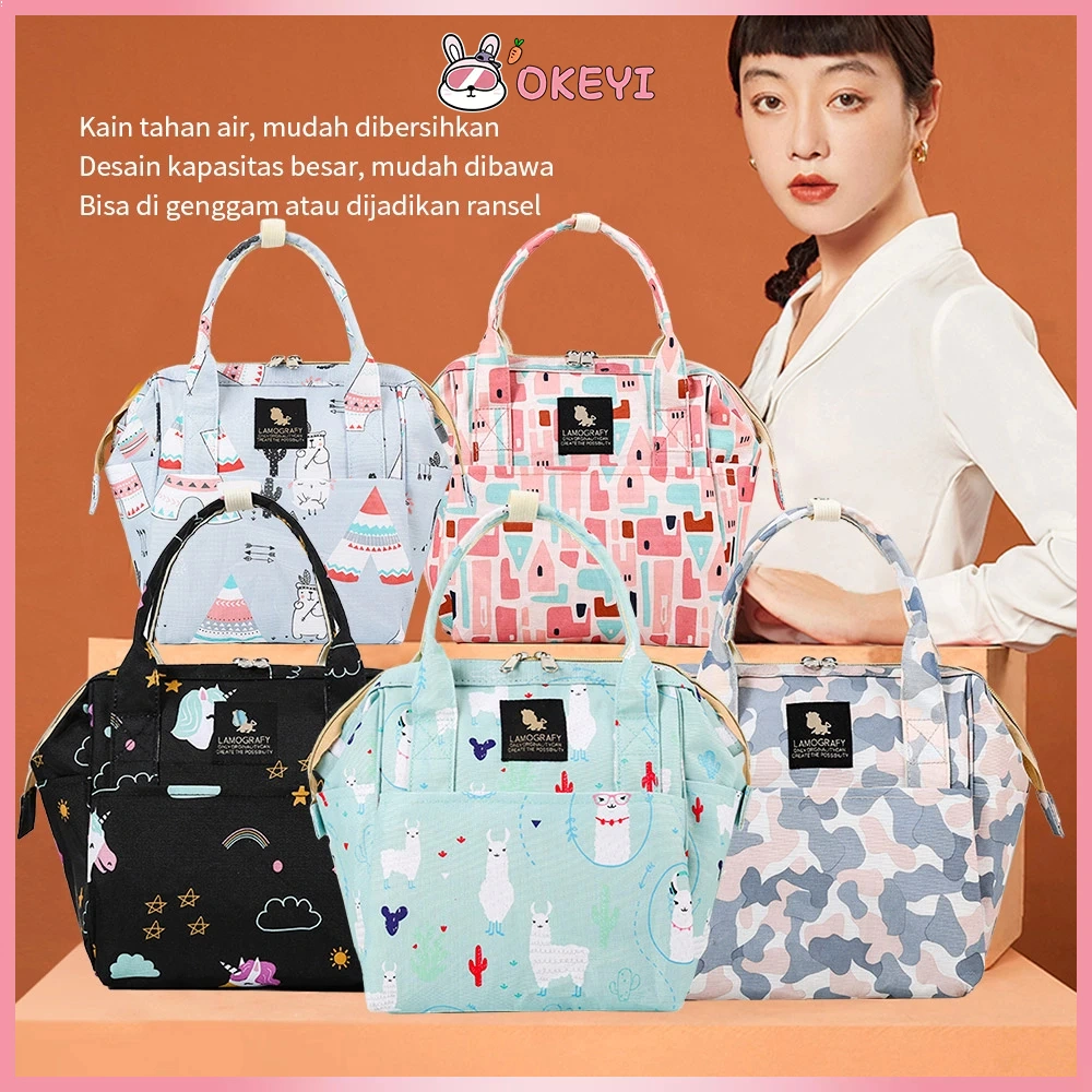 OKEYI Diaper bag portbale kapasitas tinggi tas bayi
