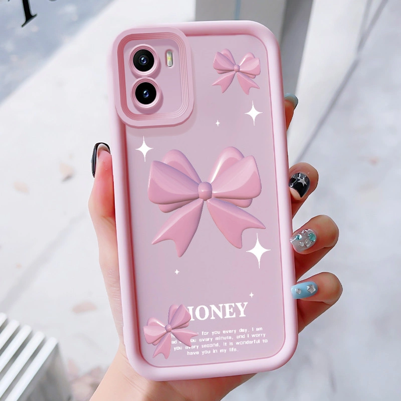 Casing Hp untuk VIVO Y15S Y15A Y15C Y01  Case Casing HP Softcase Drop silikon Kasing Lukisan minyak kupu Cesing Kesing