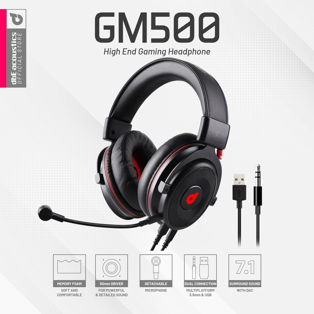 dbE GM500 High End Gaming Headphone
