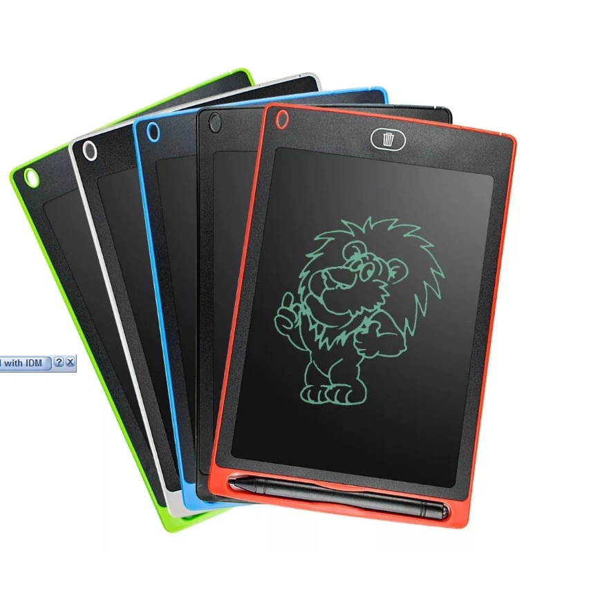 LCD Writing Tablet 8.5 inch RAINBOW Digital Drawing Electronic Handwriting Pad Message Graphics Board sketch board with lock gift