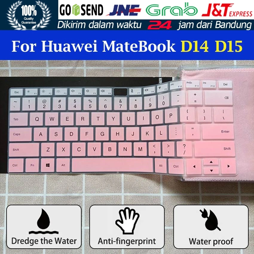 Huawei Silicone laptop Keyboard Cover MateBook D14 / D15 Notebook Film Computer Accessories