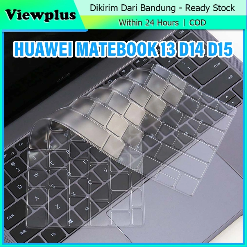 Huawei laptop Keyboard Cover Silicone , MateBook 14 / D14 / D15/XPro Huawei Magicbook Glory 14 Inch