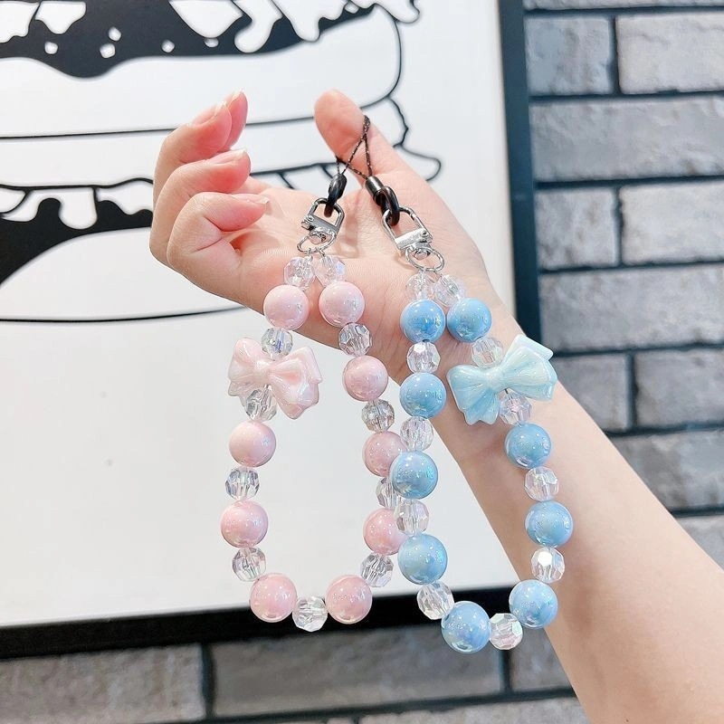 Super Lovely Gantungan Hp Aesthetic Korea Handphone Gelang Lanyard HP Headset Bluetooth Tas Aksesoris Liontin