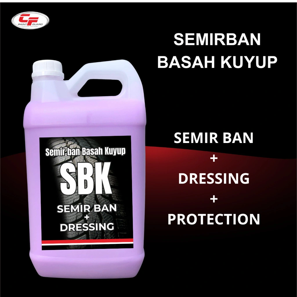 Coating Factory Semir Ban Basah Kuyup 5L
