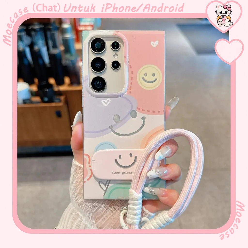 Moecase Eksklusif Casing Samsung S20 S21 S22 S23 S24 S25 ULTRA PLUS FE 5G A56 A36 A26 A07 A17 A35 A55 A53 A52 A51 A34 A50 A32 A31 A15 A14 A13 A12 A11 A10 A05 A05S Softcase Aesthetic lucu Case HP Cute SJKL334
