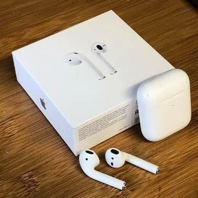 Apple Airpods 2 With Wireless Charging Case second original 100%