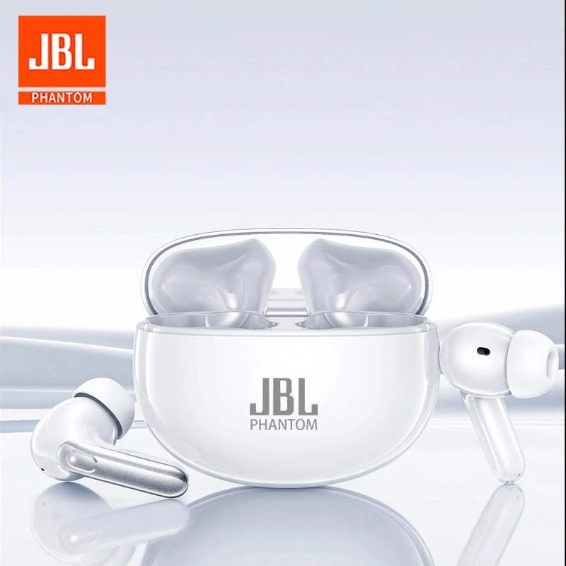 Headphone Nirkabel Earphone Bluetooth dengan Mikrofon Headset Suara Stereo HiFi Earbud Kontrol Tombol untuk Android dan iOS