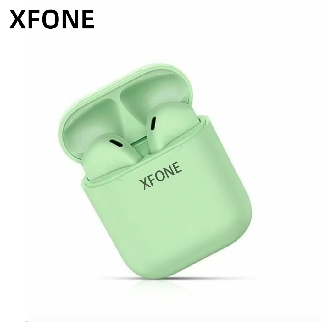 XFONE  BISA COD Original i12 TWS Murah Wireless Headset Bluetooth Earphones full bass 5.0 Macaron Nirkabel Frosted Sentuh Untuk Semua HP Bisa Xiaomi Oppo Vivo Realme Samsung Iphone Apple