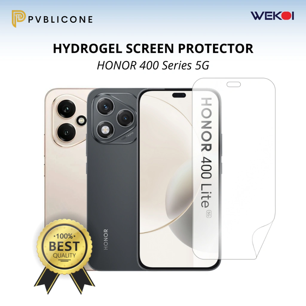 WEKOI Hydrogel Smartphone HONOR 400 Series | Screen Protector | Anti Gores Handphone