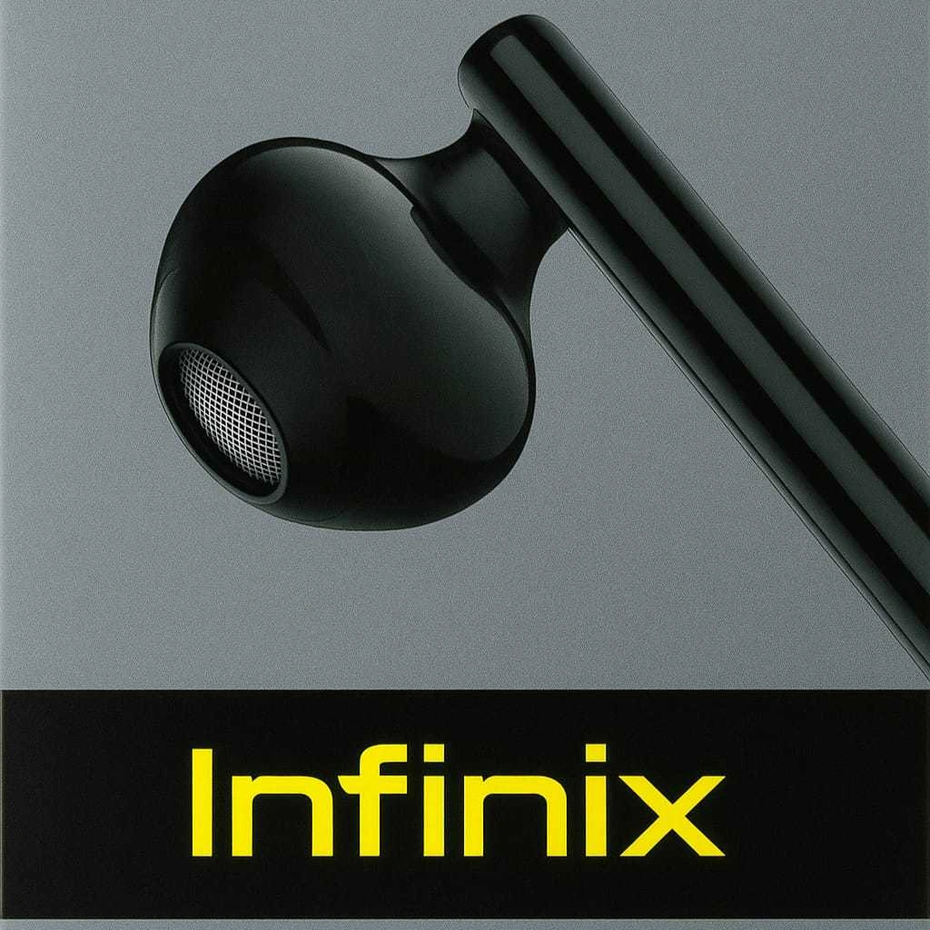 Headset INFINIX Extra Bass Stereo In Ear Headphone Suara Jernih Earphone