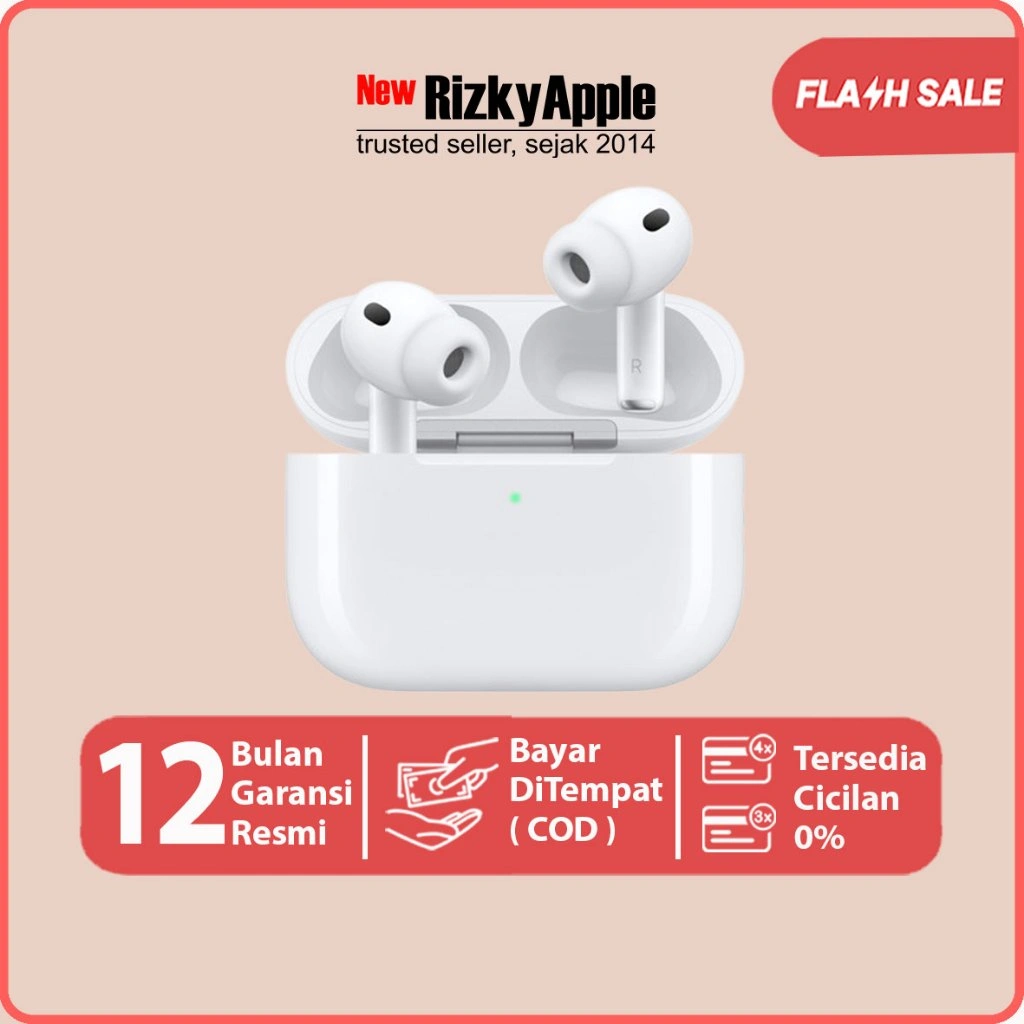 Apple Airpods Pro 3 H2 Chip ANC TWS Wireless Garansi Apple 1 Tahun