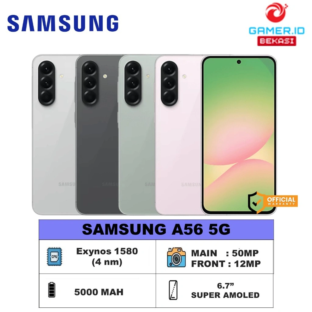 Samsung Galaxy A56 5G 8/256GB 12/256GB 5G 120Hz Display