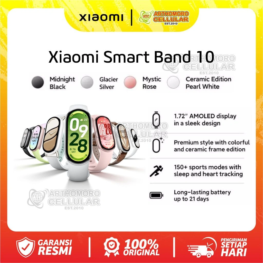 XIAOMI SMART BAND 10 - GARANSI RESMI