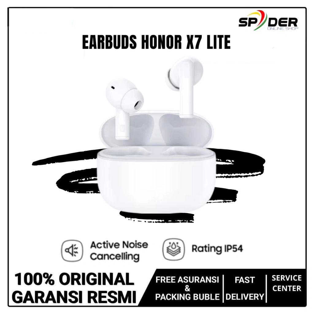HONOR CHOICE EarBuds X7 lite Active Noise Convenient Cancellation 38 Hours Battery Life Bluetooth 5.4