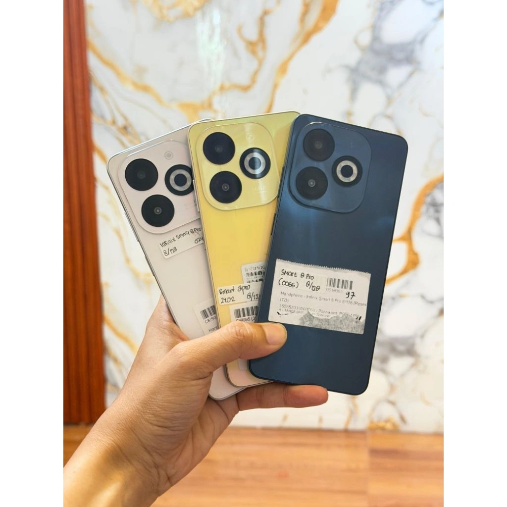 Handphone Hp Second INFINIX Smart 9 9HD 8Pro 8 7 6HD 6Plus 5 4 Second Original Resmi Bergaransi Murah