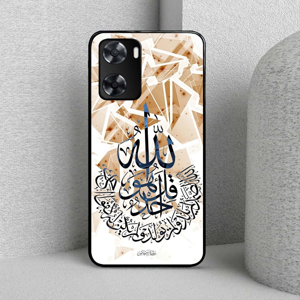 (SV01) Case Kilau Oppo  A57 2022 New | Casing Hp Oppo | Pelindung Smartphone | Motif Kaligrafi Seven Case