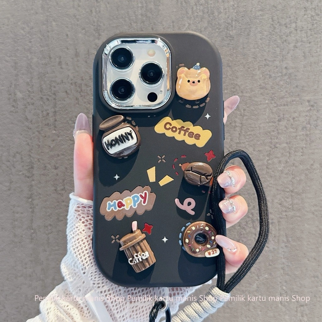 Boneka 3D Kartun Casesing HP Untuk Infinix Note 40 SMART 8 HOT 40 PRO NOTE 30 30i SMART 5 6 6 PLUS 7 8 8PLUS Itel RS4 HOT 9 PLAY 10 PLAY 11 PLAY 20 TECNO SPARK 10 10C 20 PRO GO 2023 2024 Silikon Lembut Anti Jatuh Casing Cover RL521CH