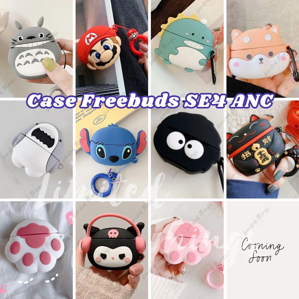 SOFT CASE Huawei Freebuds SE 4 ANC  Buds Case Retro Camera Character