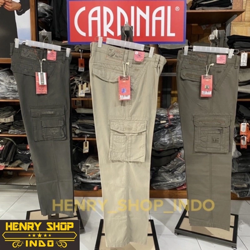 Celana Cardinal Cargo Panjang Regular Standard Original (Harga Promosi)