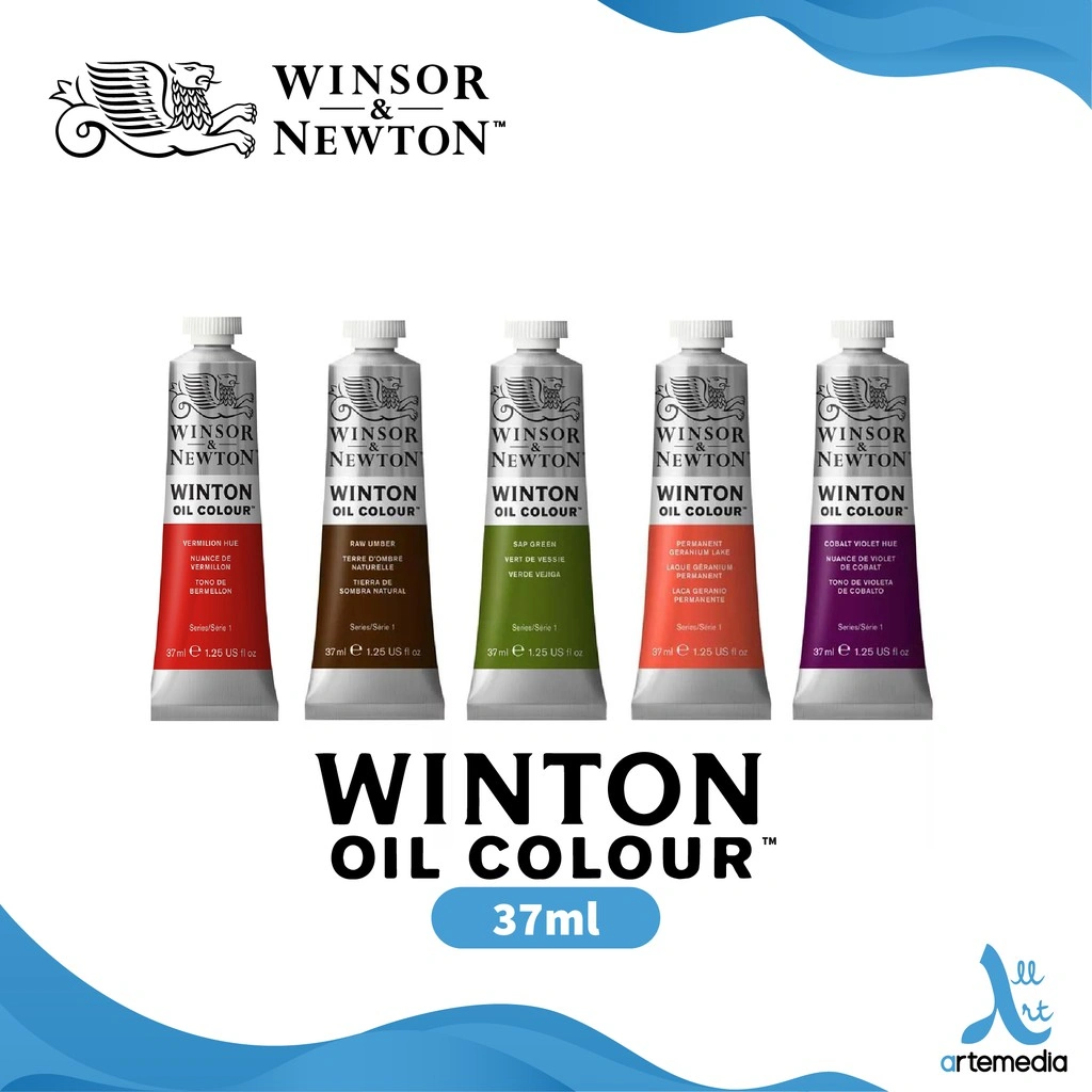 Winsor & Newton Winton Oil Color Paint 37ml Cat Minyak - 01/02