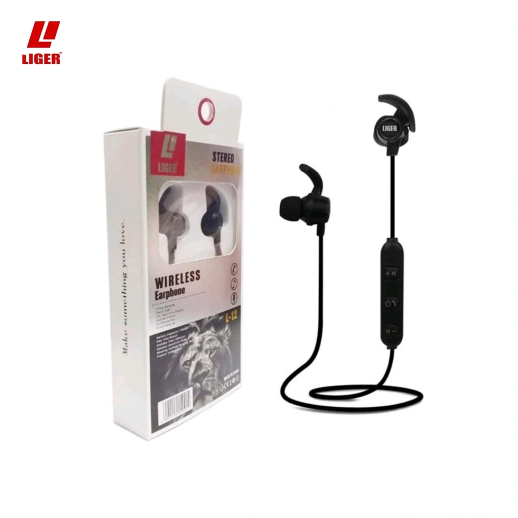LIGER Handsfree L-12 Bluetooth Strereo Earphone Wireless