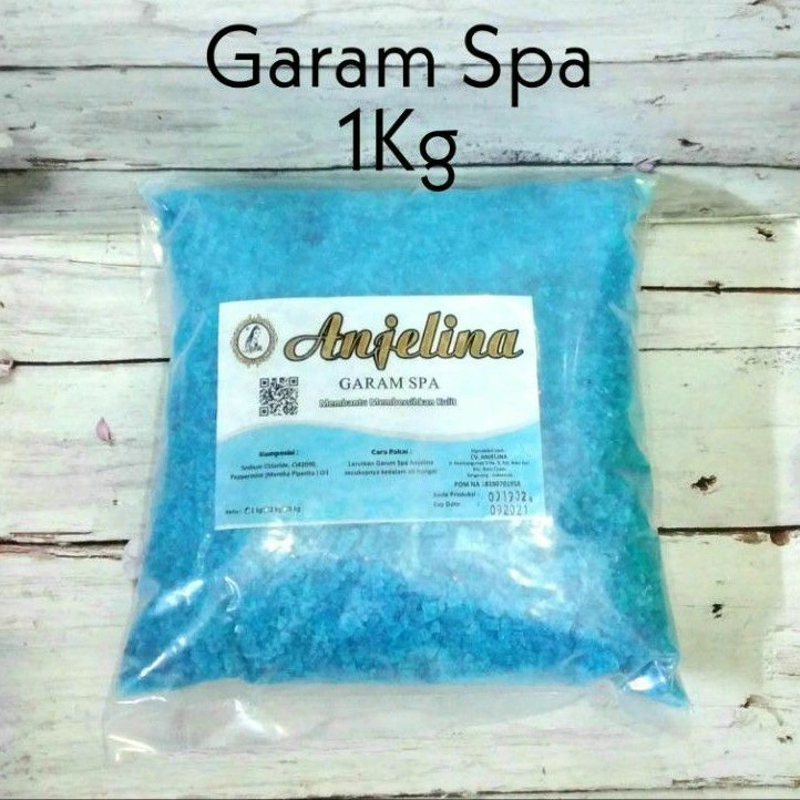 GARAM SPA (1 KG) BATH SALT Anjelina, Aroma Fresh