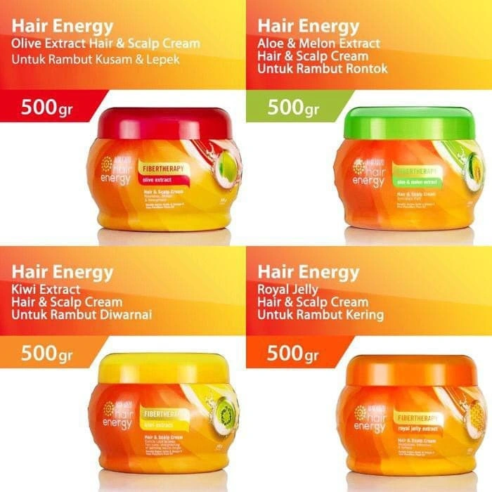 ☘️ CHAROZA ☘️ MAKARIZO Fibertherapy Hair Energy Creambath & Scalp Cream 500gr