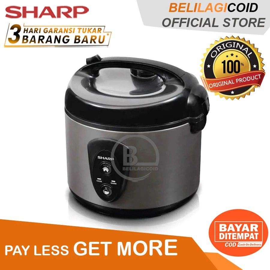 Sharp Magic Com KS N 18 MG / Rice Cooker Sharp KS N18MG SL / SHARP Magic Com KSN 18 / Reskuker Murah Sharp KSN-18