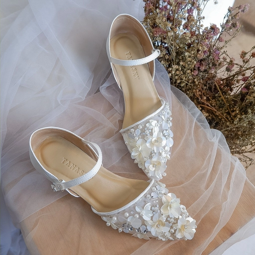 TANASKY - MARIE - 5cm Block Heels Wedding Shoes